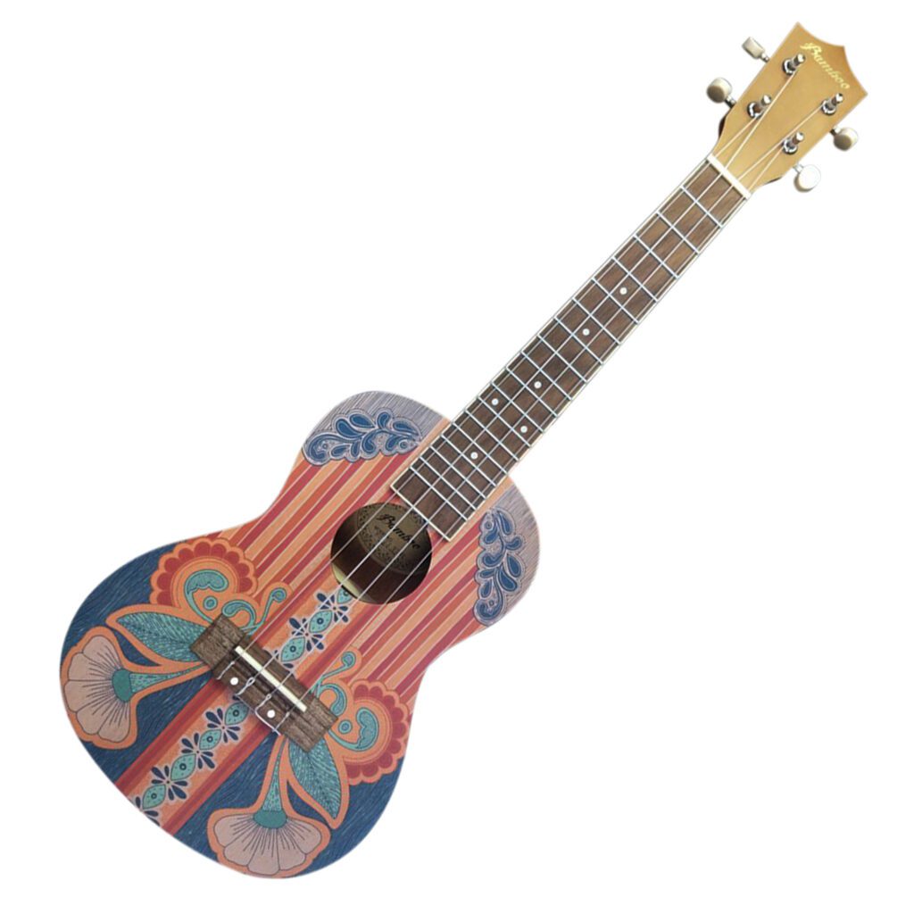 Ukelele Bamboo Con Funda Bu 23 Vint Tecson Perú