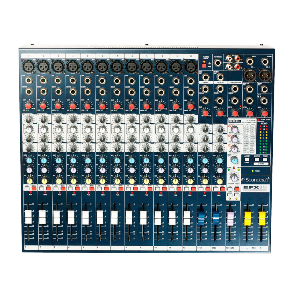 Consola Análoga Soundcraft EFX12