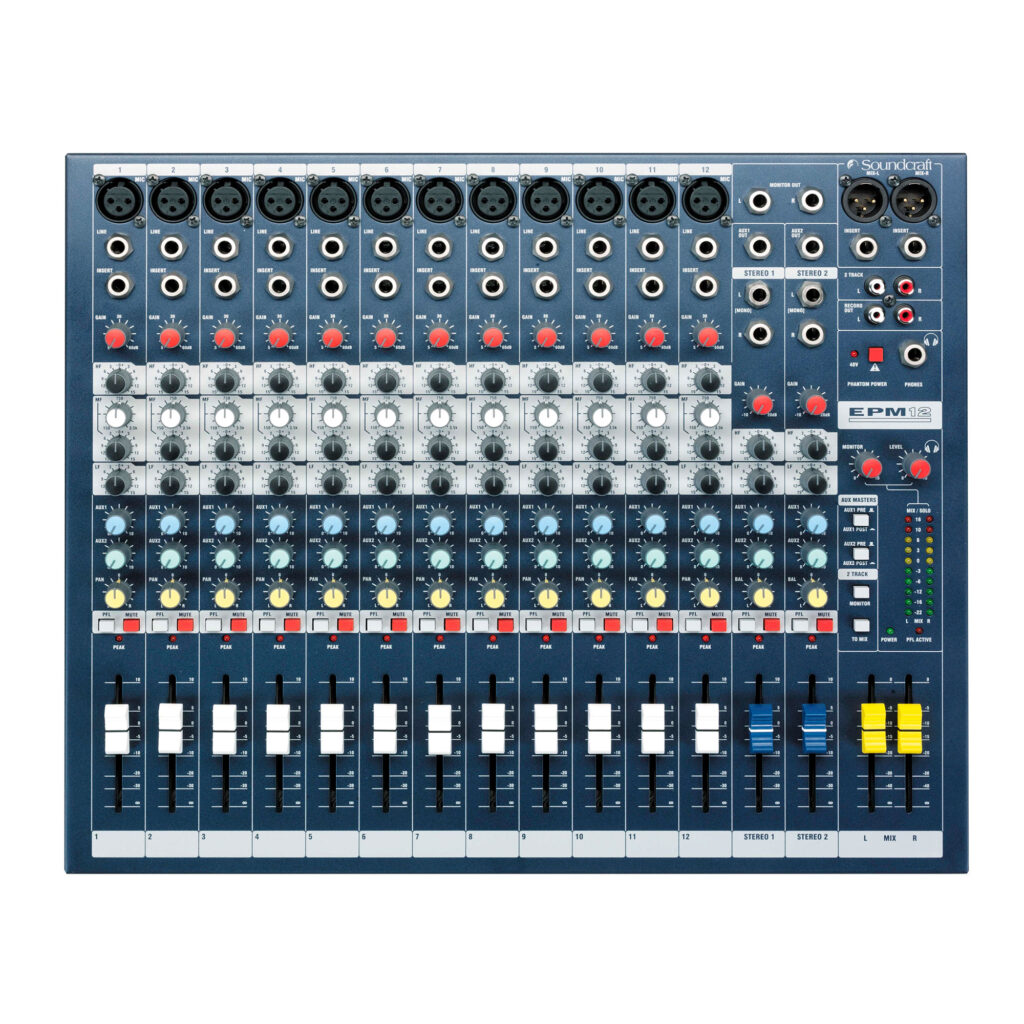 Consola Análoga Soundcraft EPM12