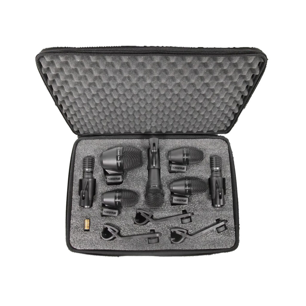 Kit de micrófonos para batería PGADrumKit7 Shure