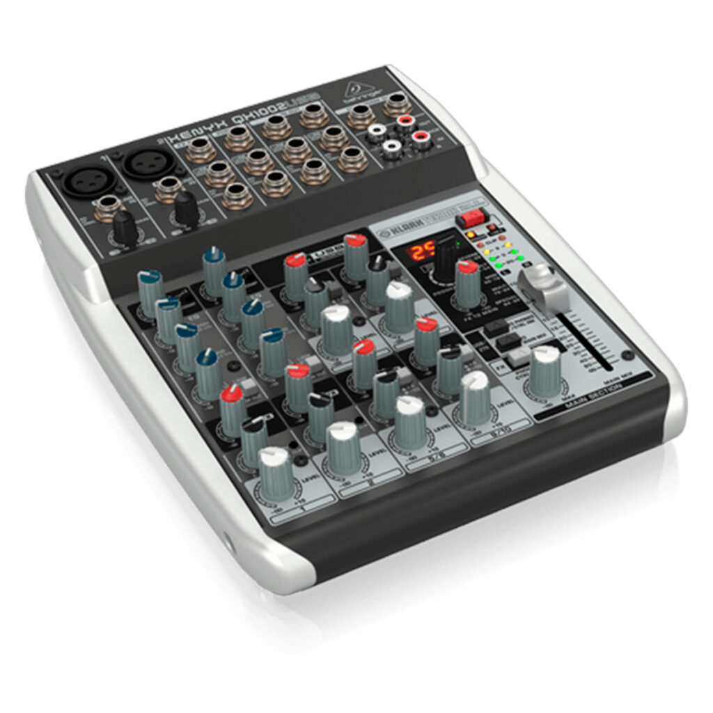 Mezcladora Analógica Behringer XENYX QX1002USB