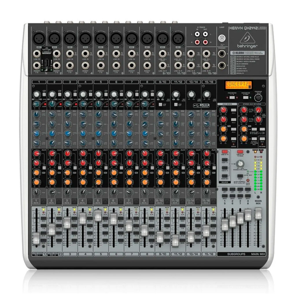 Mezcladora Analógica Behringer XENYX QX2442USB