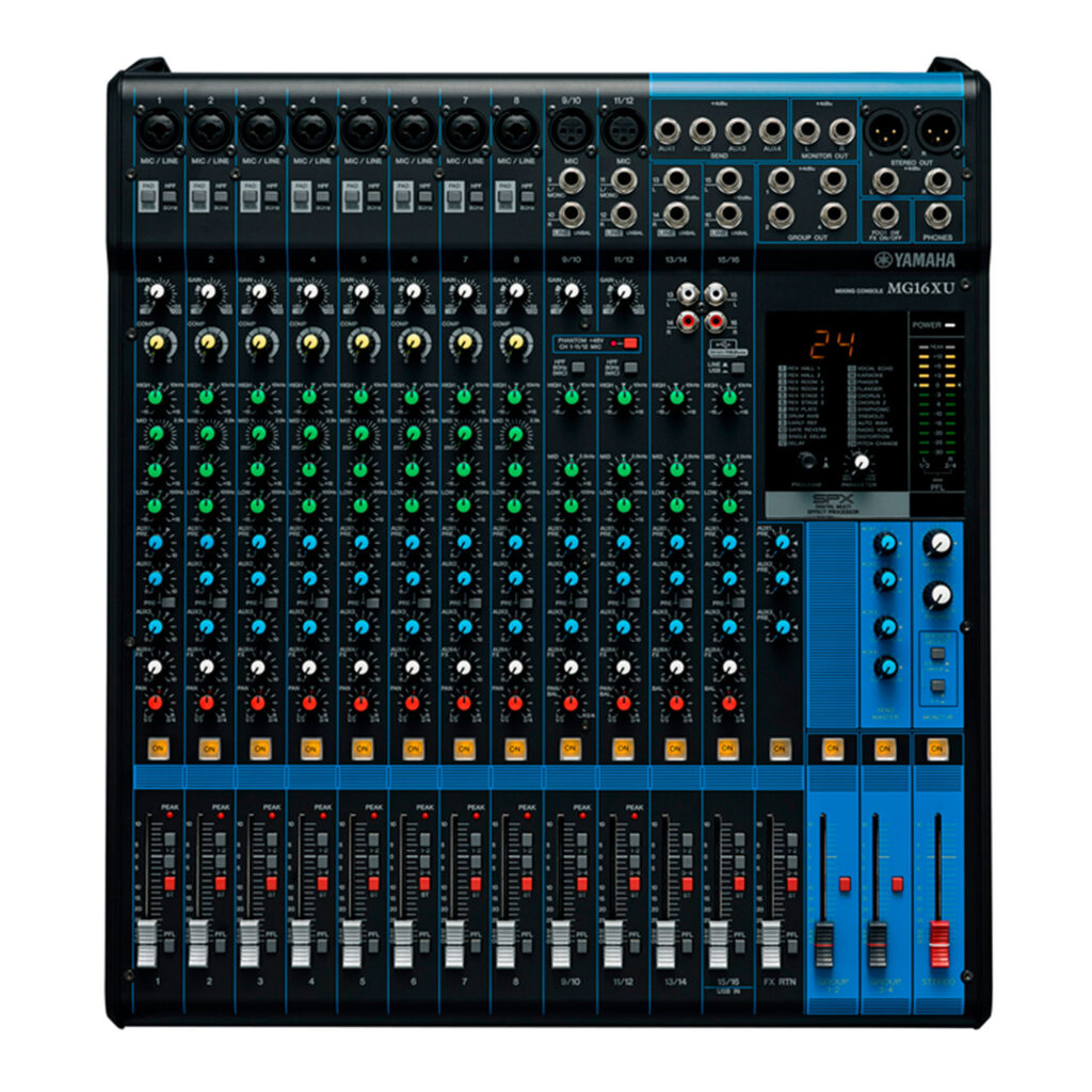 Mezcladora Analógica YAMAHA MG16XU