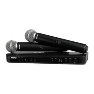 Micrófono Inalámbrico doble Shure BLX288/SM58