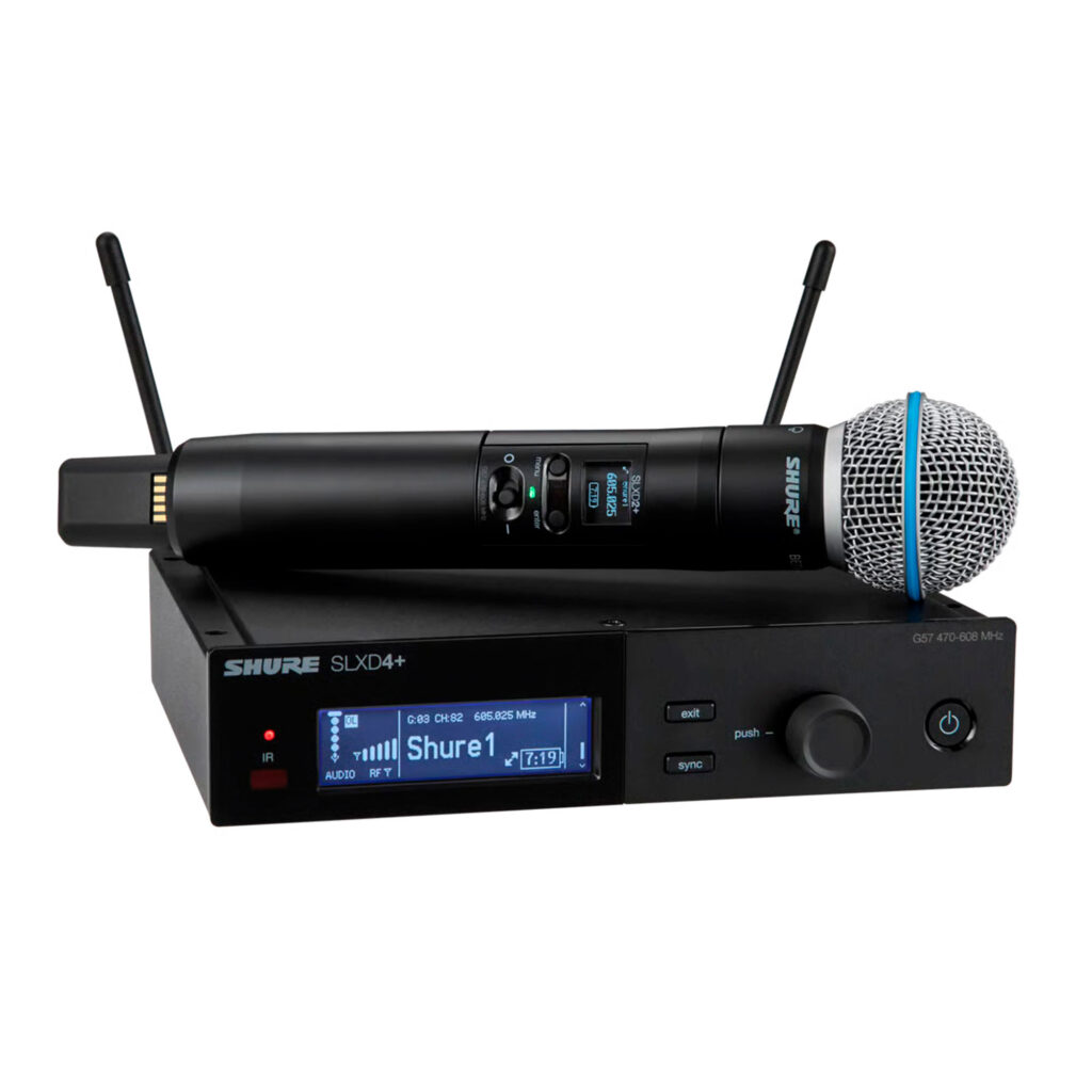 microfono inalambrico SHURE SLXD24/B58