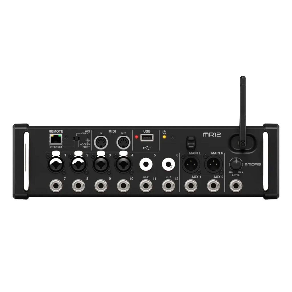Consola de Mezcla Digital Midas MR12