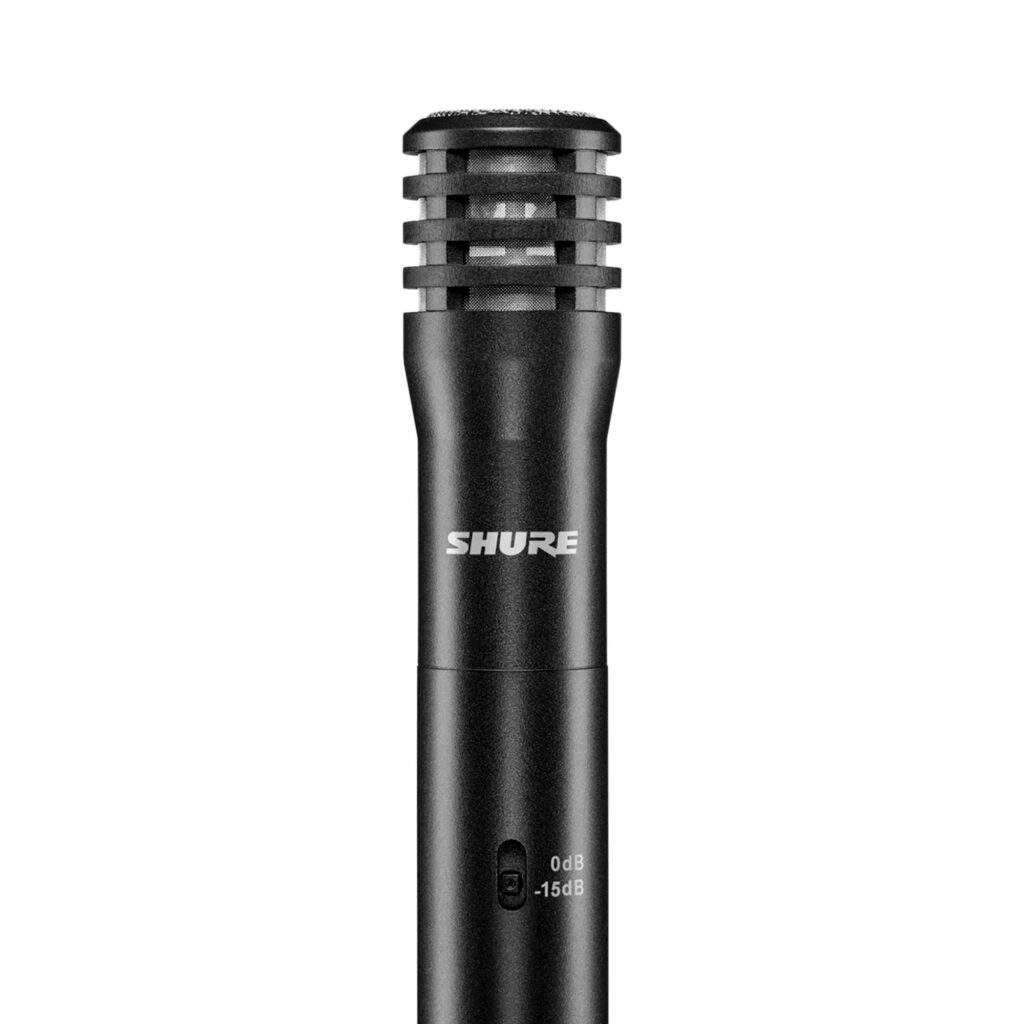 Micrófono de Condensador Cardioide para Instrumentos Shure SM137