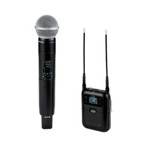 Sistema Inalámbrico Digital Portátil de Mano Shure SLXD25+/58