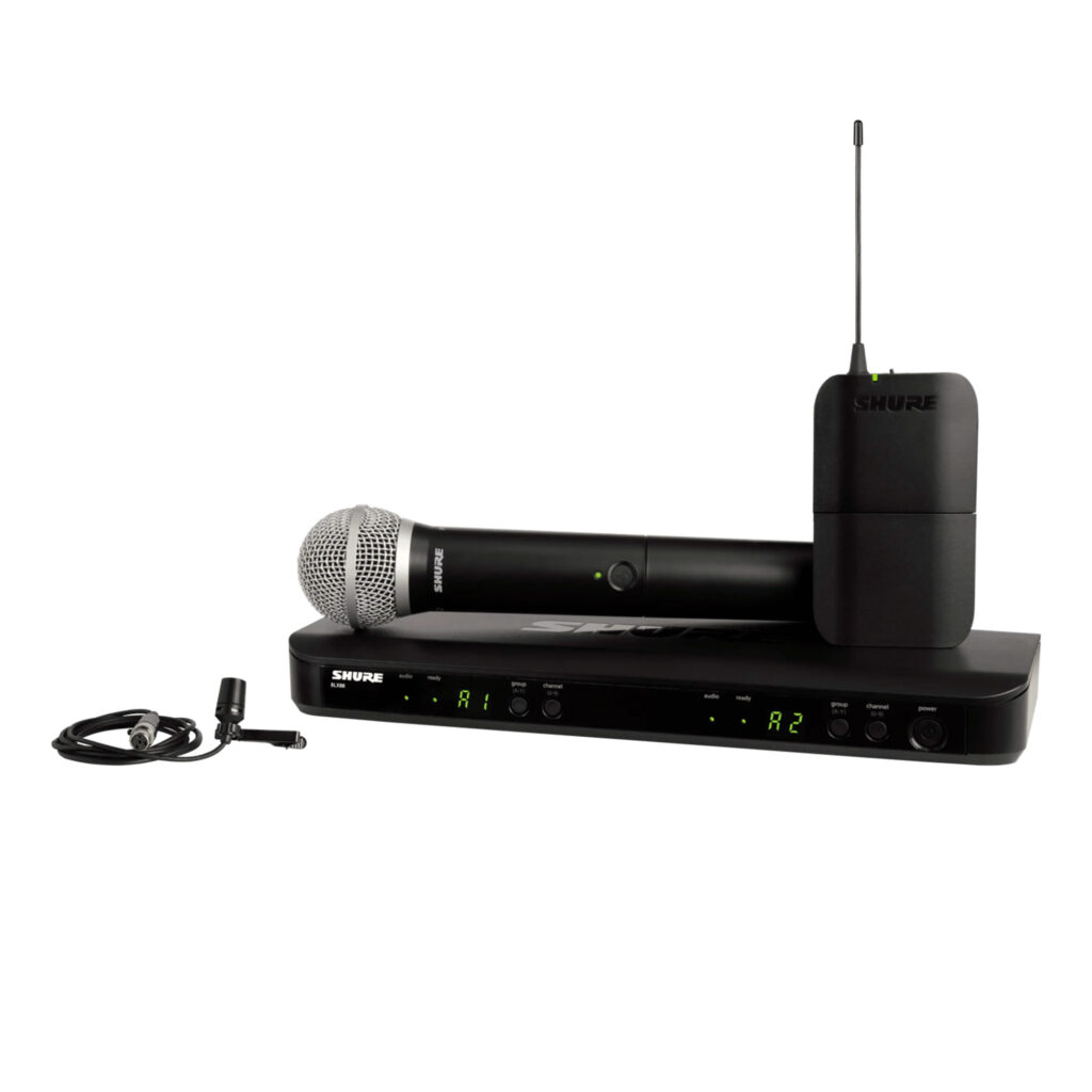 Sistema Inalámbrico Dual Combo Shure BLX1288/CVL