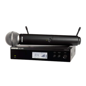 Sistema Inalámbrico de Mano con Rack Shure BLX24RSM58