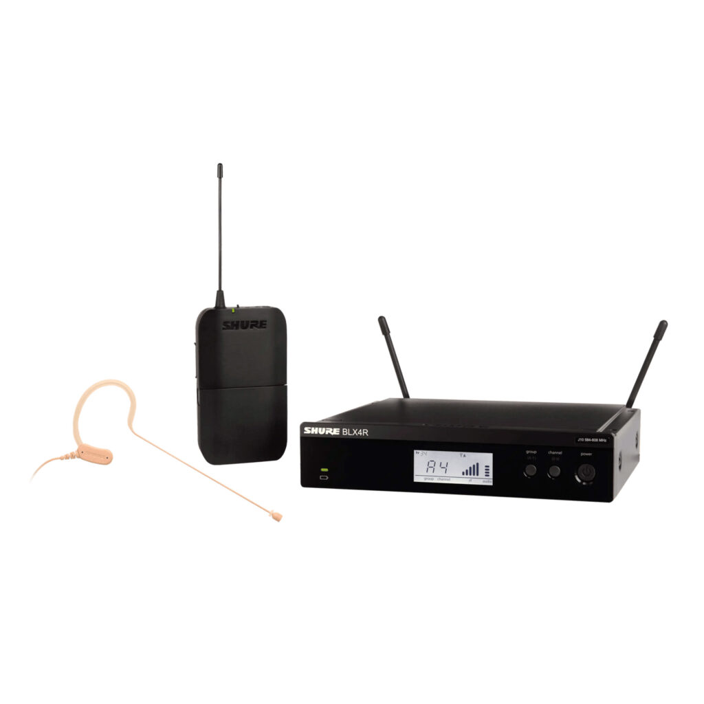 Sistema Inalámbrico en Rack Shure BLX14R/MX53