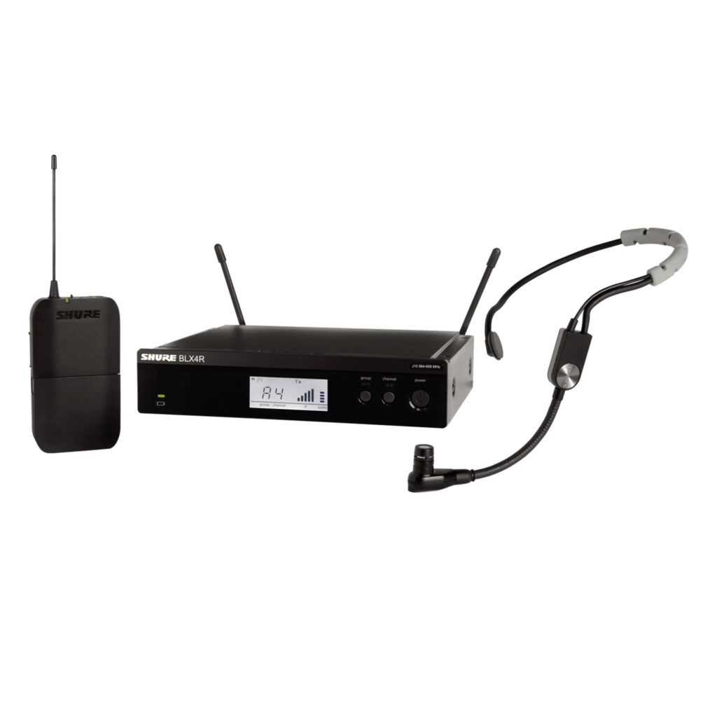 Sistema Inalámbrico en Rack Shure BLX14R/SM35