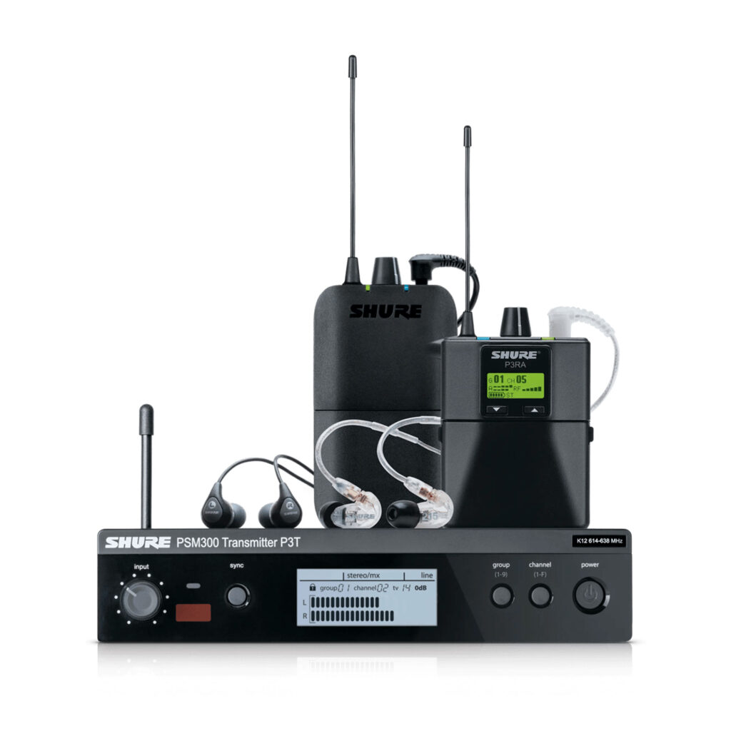 Sistema de Monitoreo Personal Estéreo Inalámbrico Shure PSM 300