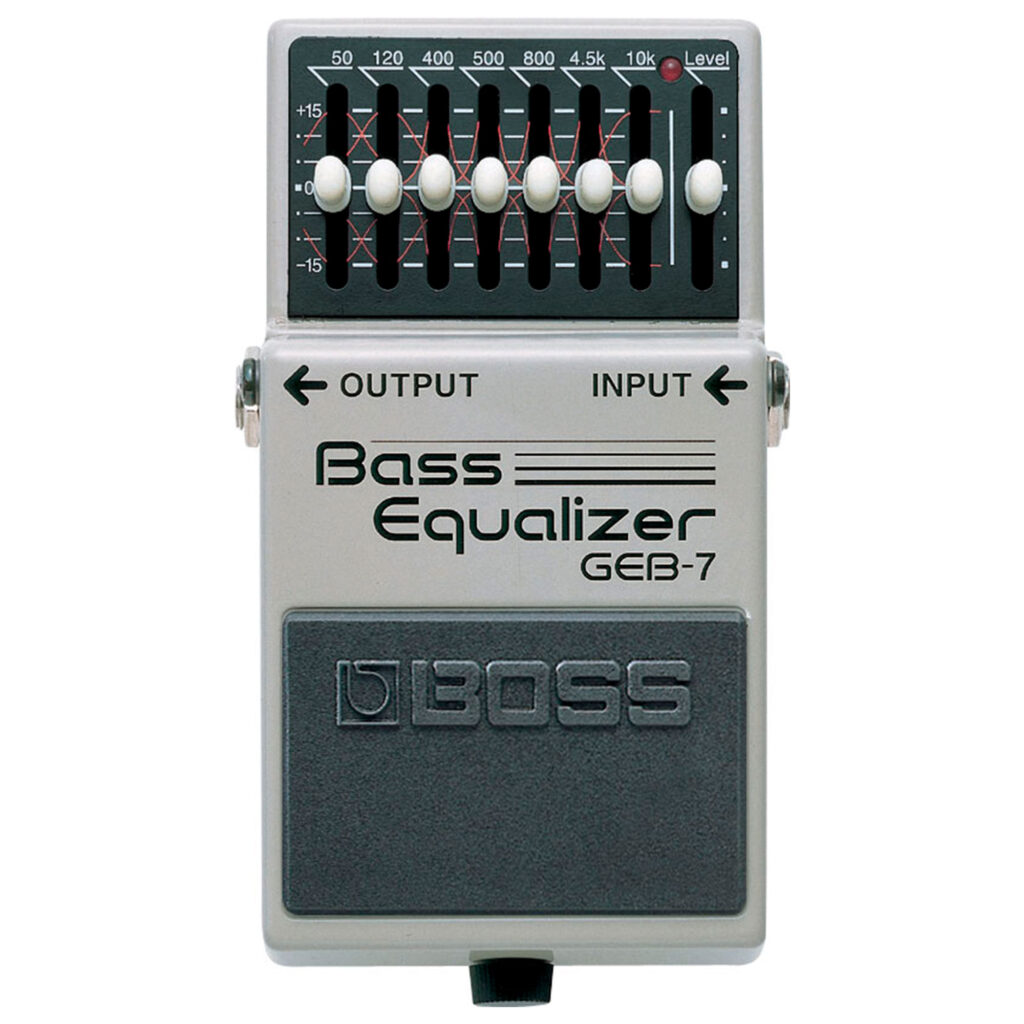 Pedal de Ecualizador para Bajo GEB-7 BOSS