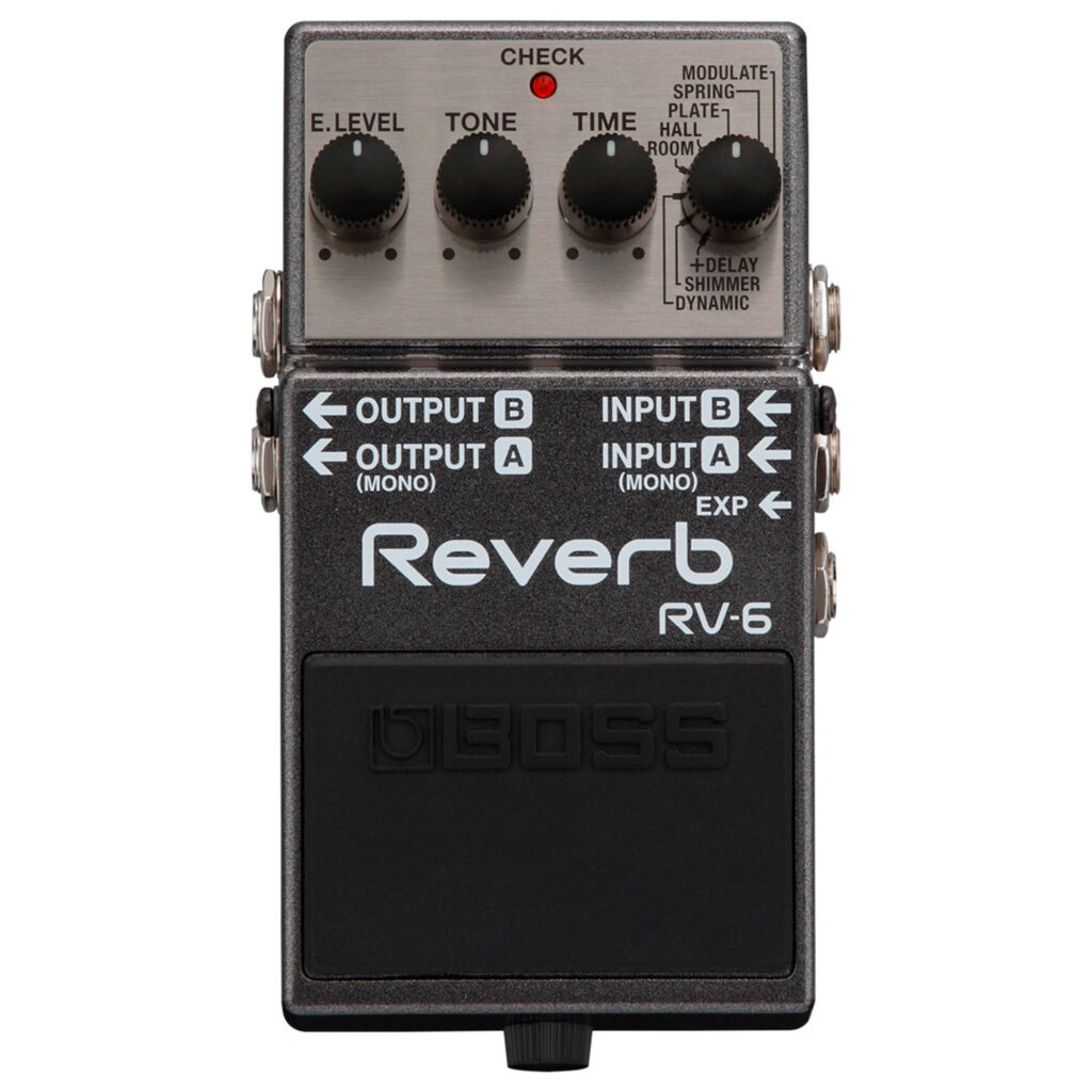 Pedal de Reverb RV-6 BOSS